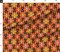 Floral Skulls Pink Orange Yellow Flowers Abstract Geometric Autumn Custom Printed Fabric by Spoonflower Various Fabrics by the Yard or Fat Quarter